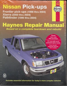 Nissan Frontier, Xterra & Pathfinder Workshop Repair Manual 1998-2004 MPN 72031 - Picture 1 of 2
