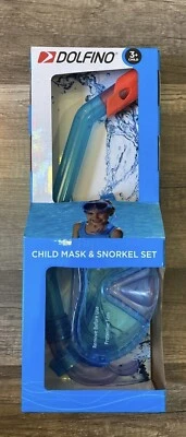 Dolfino Juego de Snorkel para Niños Máscara de Natación Vista Amplia Máscara de Buceo Foto 1 de 4