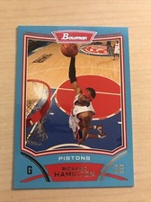 2008-09 Bowman Draft Picks & Stars Blue /499 Richard Hamilton #7