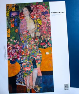 GUSTAV KLIMT DANCER 2001 NYC GALLERY POSTER MINT - Picture 1 of 6