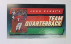 John Elway's Team Quarterback Arcade Game Panel Overlay Decal. Free Shipping!!