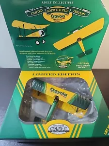 Gearbox Heavy Die Cast Precision LE Model Sopwith Pup 1:32 Crayola 1917 NIB - Picture 1 of 7