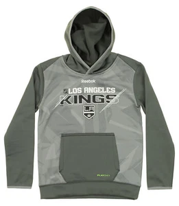 Reebok NHL Youth Los Angeles Kings Center Ice Forecheck TNT Pullover Hoodie - Picture 1 of 5