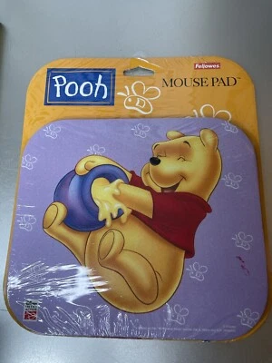 New! Vintage Mouse Pad: Disney - Winnie The Pooh Honey Pot Purple Sealed! - Image 1 of 4