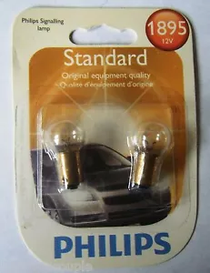 Instrument Panel Light Bulb-Standard -Twin Blister Pack 1895 PHILIPS 1895B2 #105 - Picture 1 of 4