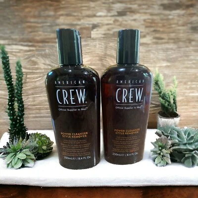Champú removedor estilo limpiador eléctrico American Crew *Paquete de 2* 8,4 FL. OZ. Foto 1 de 4