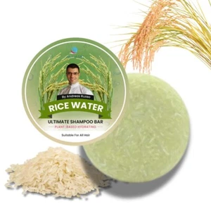 Rice Water Shampoo Bar – Natural Hair Growth & Nourishment, SLS-Free, 60g - Picture 1 of 6
