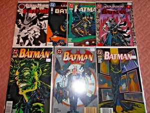 BATMAN LOT (7)  524 ... 536  NEWSSTAND HIGH GRADES   KELLEY JONES C/A 1995-1996 - Picture 1 of 3