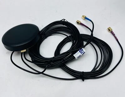 Combo Cellular MIMO 4G 3 Leads GPS & 4G LTE 2X2 MIMO 698~2690 MHz Combo Antenna - Image 1 of 4