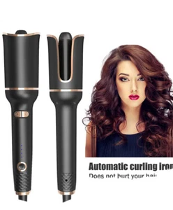 USB Cordless Automatic Rotating Hair Curler Hair Waver Curling Iron Styling Tool - Picture 1 of 7