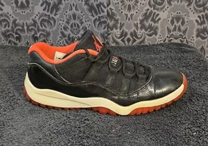 Nike-Vintage Jungen Schwarz Air Jordan XI Retro Low-Top BG Basketballschuhe Gr. 3Y - Bild 1 von 9