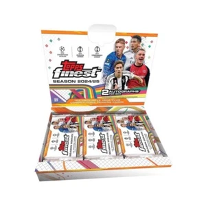 2024-25 Topps Finest UEFA Club Competitions Soccer HOBBY Box - Picture 1 of 4