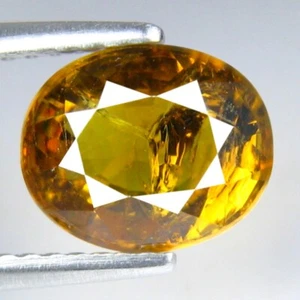 2.45 CT WONDERFUL FIRE SPARKLING UNHEATED GROSSULAR MALI GARNET GEMS - Picture 1 of 3