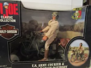 1998 GI Joe Classic Collection U.S. Army Courier & WLA 45 HARLEY DAVIDSON - Bild 1 von 3