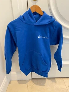 Nantucket Living The Dream Champion Hooded Sweatshirt. Blue Youth Size Small New - Picture 1 of 3