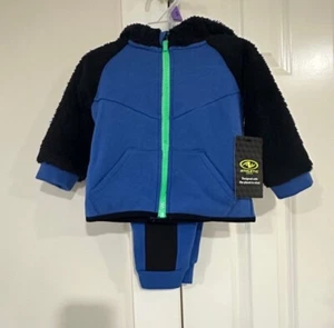 Boys Size 12 Months Athletic Works 2Piece Jacket & Pants Outfit - Picture 1 of 2