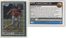 2010 Bowman Chrome Prospects Retail Green X-Fractor Tommy Pham #BCP149
