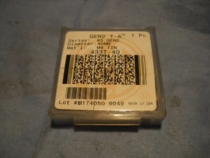 AMEC Allied Machine 433T-40 insertos de taladro de pala 40 mm M4 TiN - Imagen 1 de 3