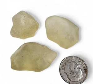 Libyan Desert Glass from Egypt 14.3 grams 3 Piece Lot - Picture 1 of 1