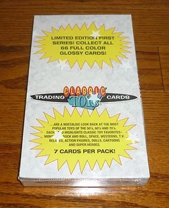 SEALED box of Classic Toys Trading Cards, Captain Action, G.I.Joe, James Bond + - Picture 1 of 2
