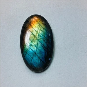 Labradorite Lace Natural Blue Labradroite Cabochon looseGemstone 27 Ct. ME-11560 - Picture 1 of 6