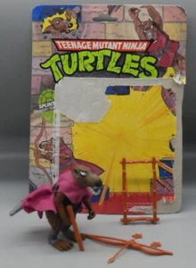 1988 Playmates TMNT Splinter SOFT HEAD Teenage Mutant Ninja Turtles COMPLETE !!! - Picture 1 of 7