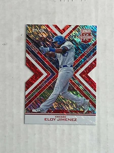 ELOY JIMENEZ 2016 Panini Elite Extra RED HOLO STATUS DIE CUT SP RC 06/99! INVEST - Picture 1 of 3