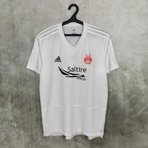 ABERDEEN 2017 2018 TRAINING FOOTBALL SHIRT ADIDAS TRACK TOP JERSEY SIZE L - Picture 1 of 6