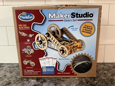Thinkfun MakeStudio Gears Set Age 7+ NEW - Image 1 of 4