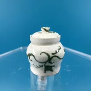 Miniatura para casa de muñecas ~ IGMA Fellow Deborah McKnight tarro de templo hecho a mano firmado - Imagen 1 de 6