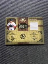 2005 Donruss Timeless Treasures CURT SCHILLING #SC-38 Game Used Jersey #/100 SP