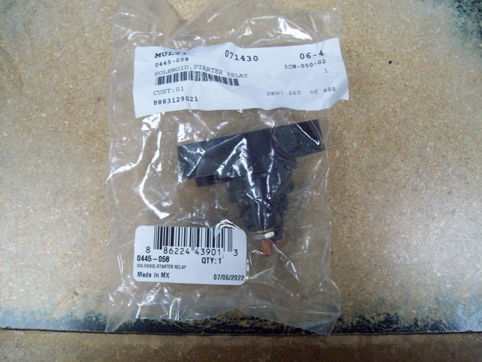 Solenoide relé de arranque Arctic Cat (0445-058) Foto 1 de 1