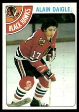 1978-79 Topps Hockey Card Alain Daigle ` Chicago Blackhawks #117