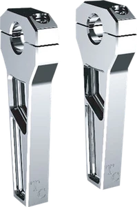 Todd's Cycle 1-1/8" Clamping Riser 6" Rise Chrome TD-R21-06 - Picture 1 of 1