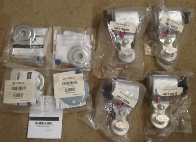 SURE-LOK TITAN AL761S-4C-SNC SET OF SLIDE-N-CLICK CRANK WHEELCHAIR RETRACTORS - Image 1 of 4