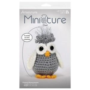 Leisure Arts Amigurumi Miniaturen Eule LEA37533 (MUSTER) - Bild 1 von 4