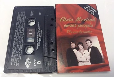 ALAIN MORISOD & SWEET PEOPLE Tape Cassette 10 ANS DE SUCCES 1987 KOSX5-205/6 - Image 1 of 4