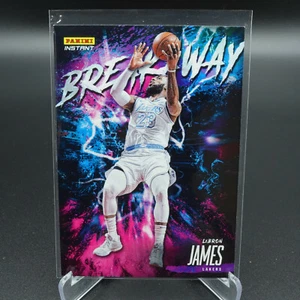 2020-21 NBA PANINI INSTANT BASKETBALL BREAKAWAY LEBRON JAMES BREAKAWAY CARD #B11 - Bild 1 von 2