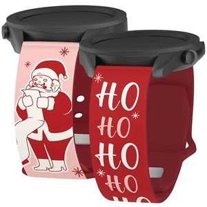 Correa de reloj HD con tema de Navidad compatible con reloj Samsung Galaxy y más - Imagen 1 de 34