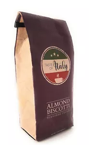 Taste Of Italy Almod Biscotti gemahlener aromatisierter Kaffee mittlere Röstung 1 Pfund - Bild 1 von 8