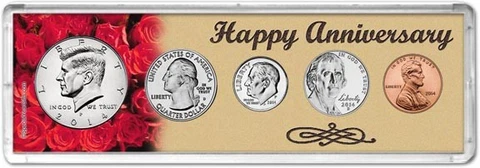 Happy Anniversary Coin Gift Set, 2014 Cover