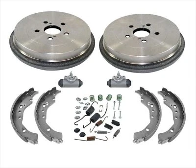 Fits For 09-19 Toyota Corolla 1.8L Brake Drums & Shoes Springs Wheel Cylinders - Image 1 of 4