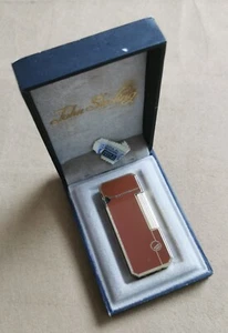 John Sterling London By Colibri Accendino Lacca Cinese E Laminato Oro - Box - Picture 1 of 12