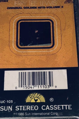 Jerry Lee Lewis Original Golden Hits Vol 2 Rock N Roll Music Cassette 1L1O - Image 1 of 4