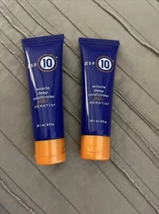2x! It’s A 10 Miracle Deep Conditioner Plus KERATIN 2 oz - Picture 1 of 1