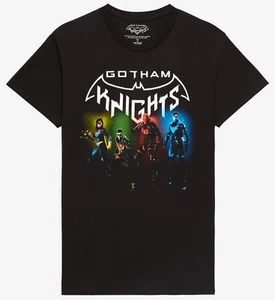DC Comics Men's T-Shirt Gotham Knights Characters Short Sleeve Crewneck Tee - Picture 1 of 1