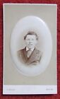 Victorian CDV Embossed Photograph Of A Young Man - F. Beales31 High St, Boston
