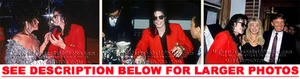 MICHAEL JACKSON 1992 con LIZ y DONALD 3xRARAS 8x10 FOTOS - Imagen 1 de 1