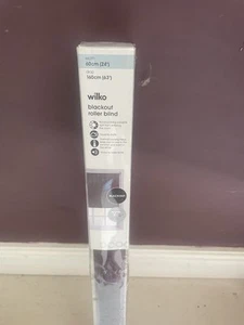 Wilko Blackout Roller Blind 60cm Black - Picture 1 of 4