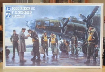 COMING HOME: ENGLAND 1943 BY GIL COHEN - Complete - F. X. SCHMID PUZZLE - Image 1 of 2